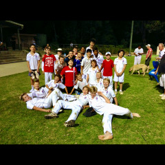 A Junior T20 under lights at Auluba Oval