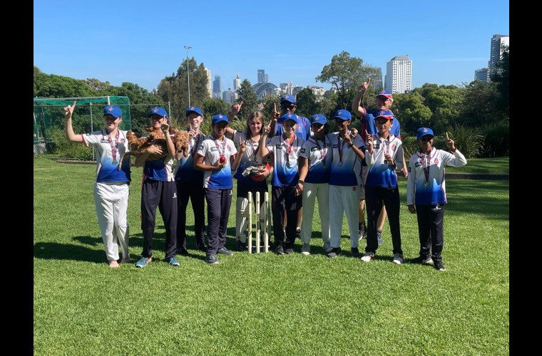 KPCC U13 Girls team photo after their match.